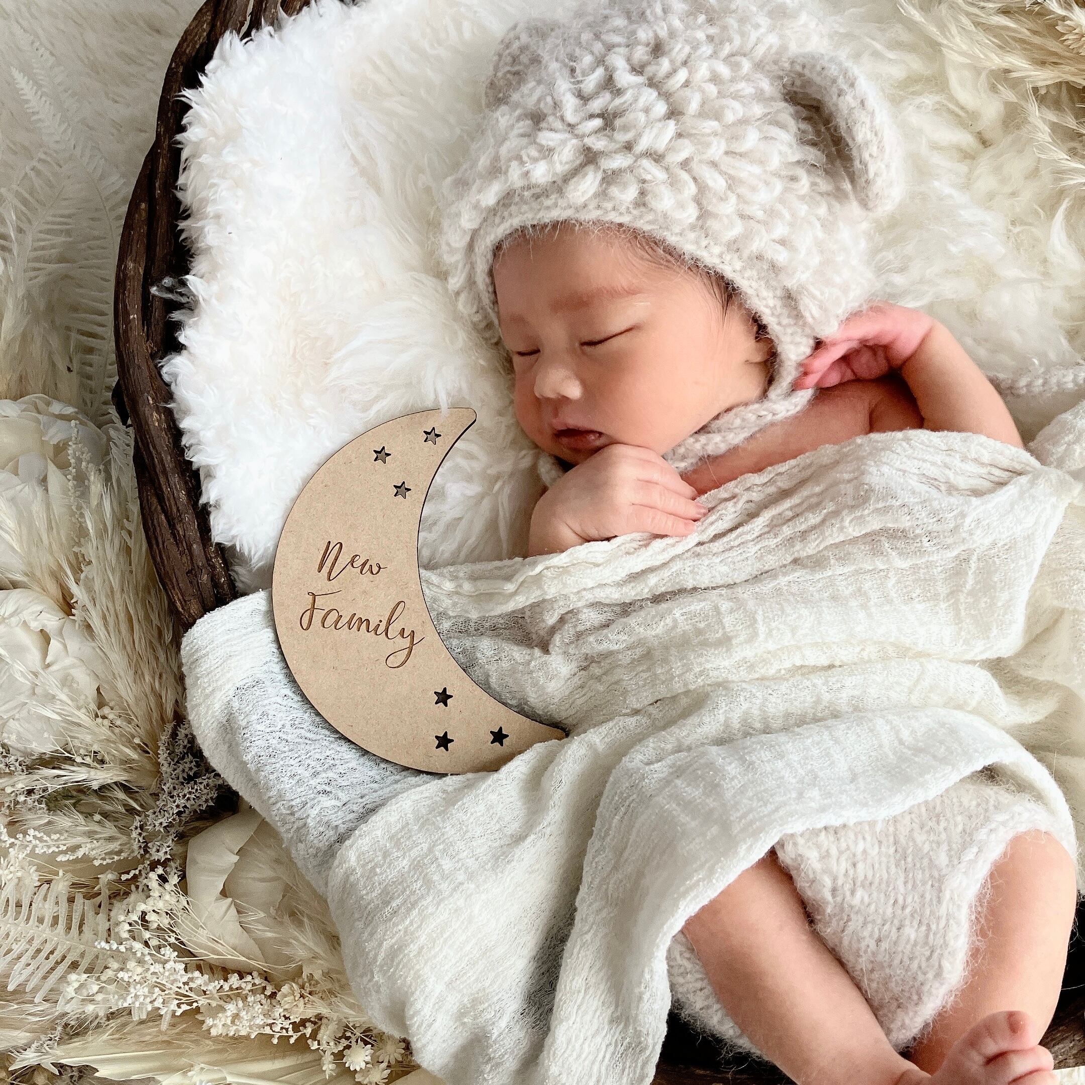 ✳︎ニューボーンフォトレンタル✳︎2wayリースプラン④cocoa brown