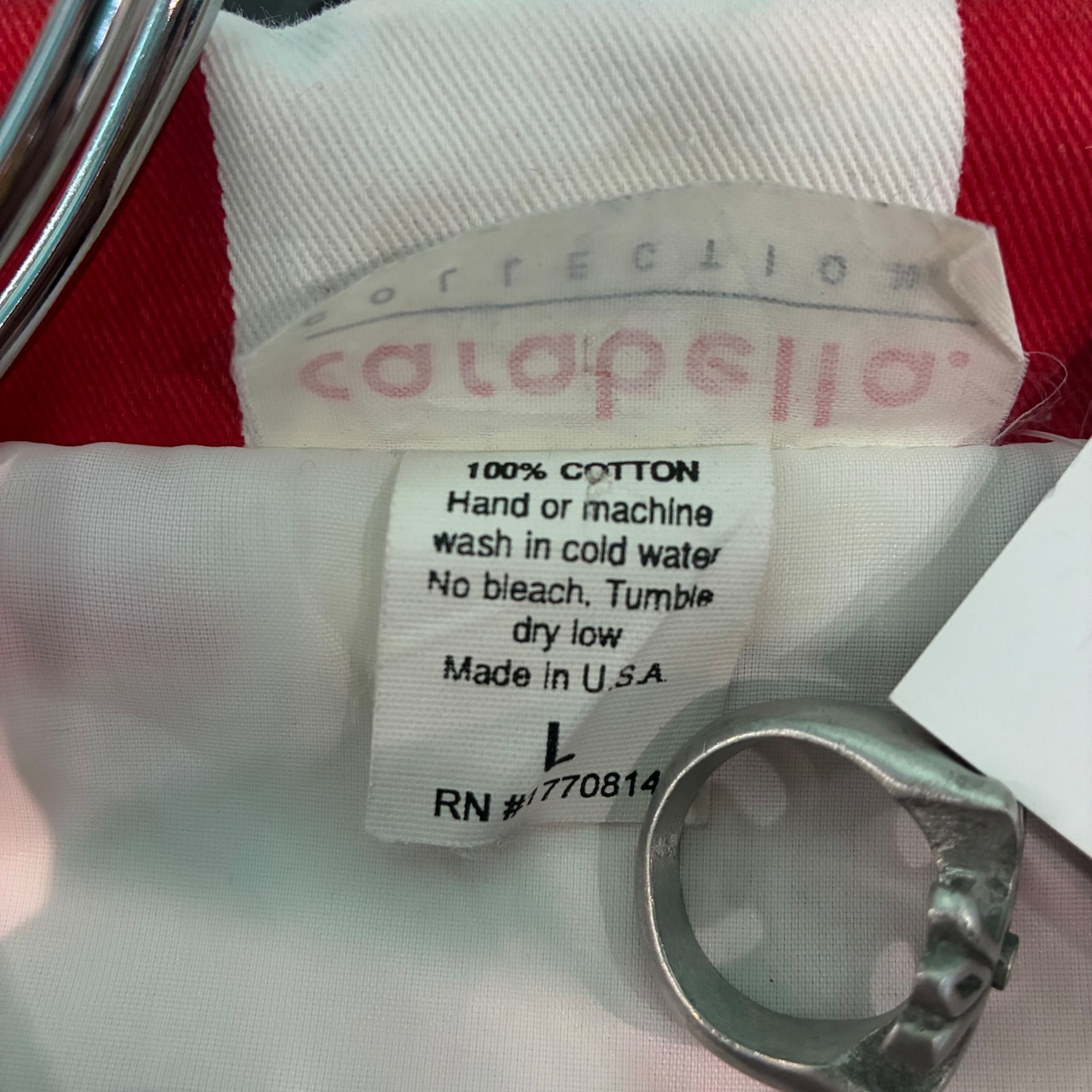 90s USA製 Budweiser 総柄ジャケット バドワイザー ビール アメカジ コットンジャケット