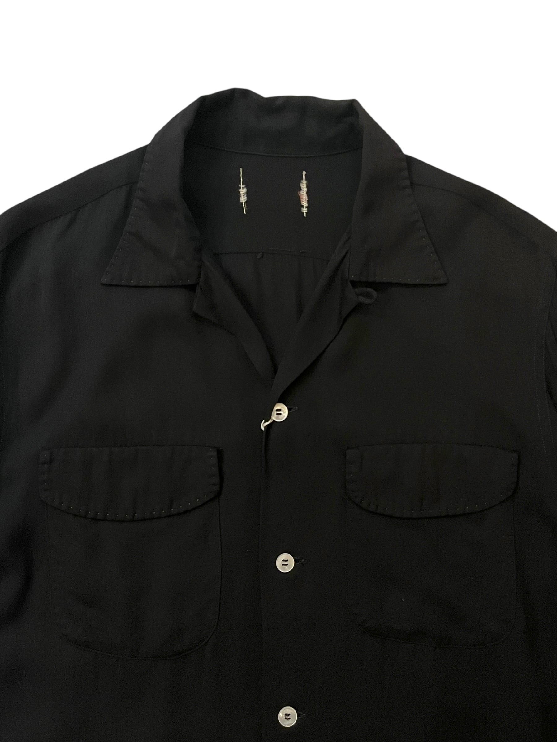 50s McGREGOR Rayon Gabardine Shirt 50年代 マクレガー レーヨン