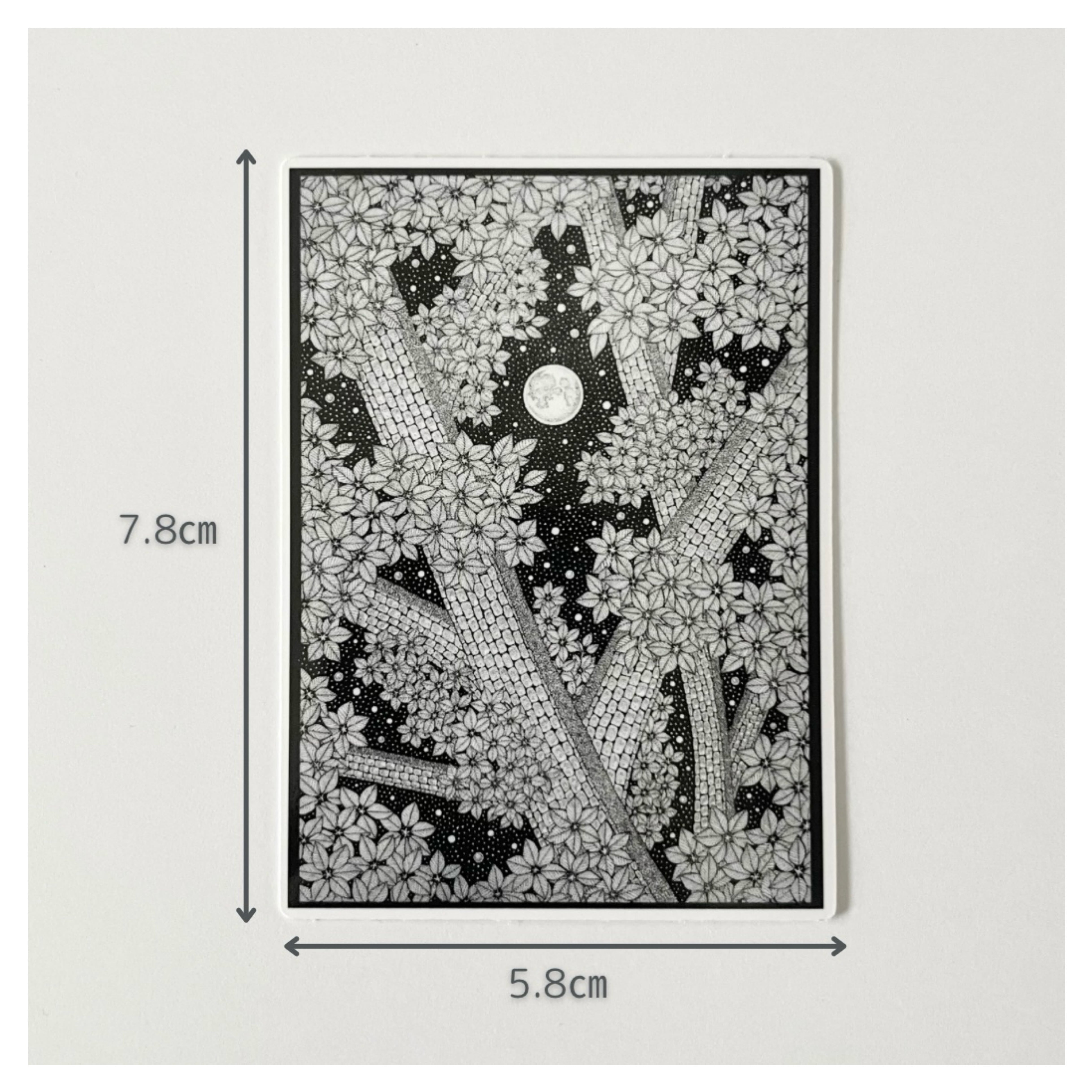 ステッカー 「月明かり」 | MKO..