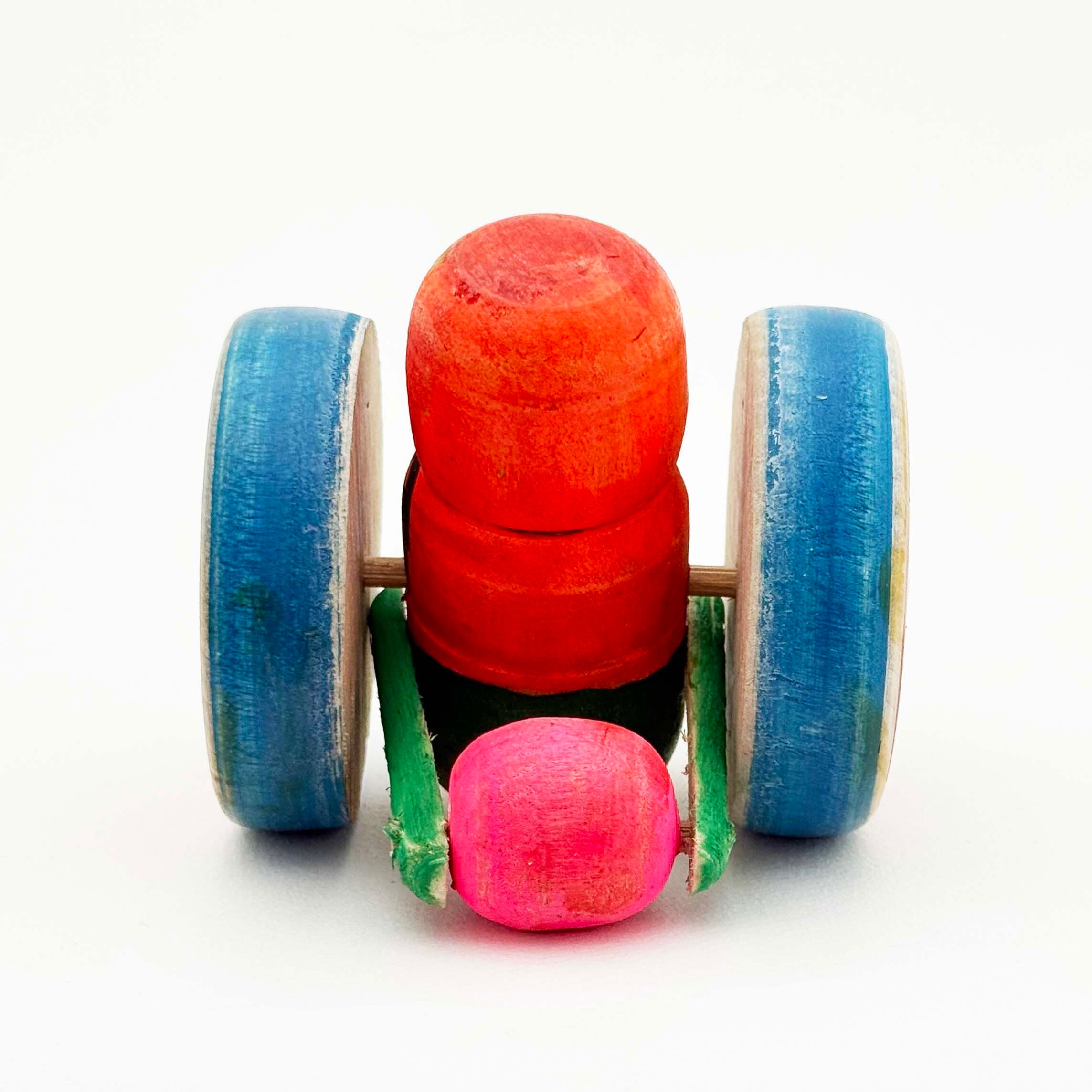 はりまや木地玩具「だるま車」