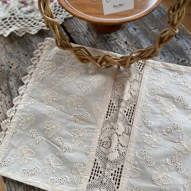 コットンランチョンマット　Sサイズ