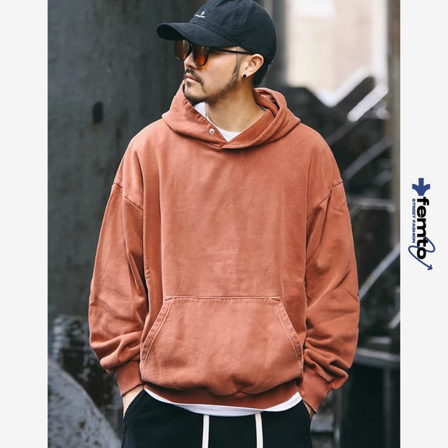 Vintage tone oversized hoodie 1143