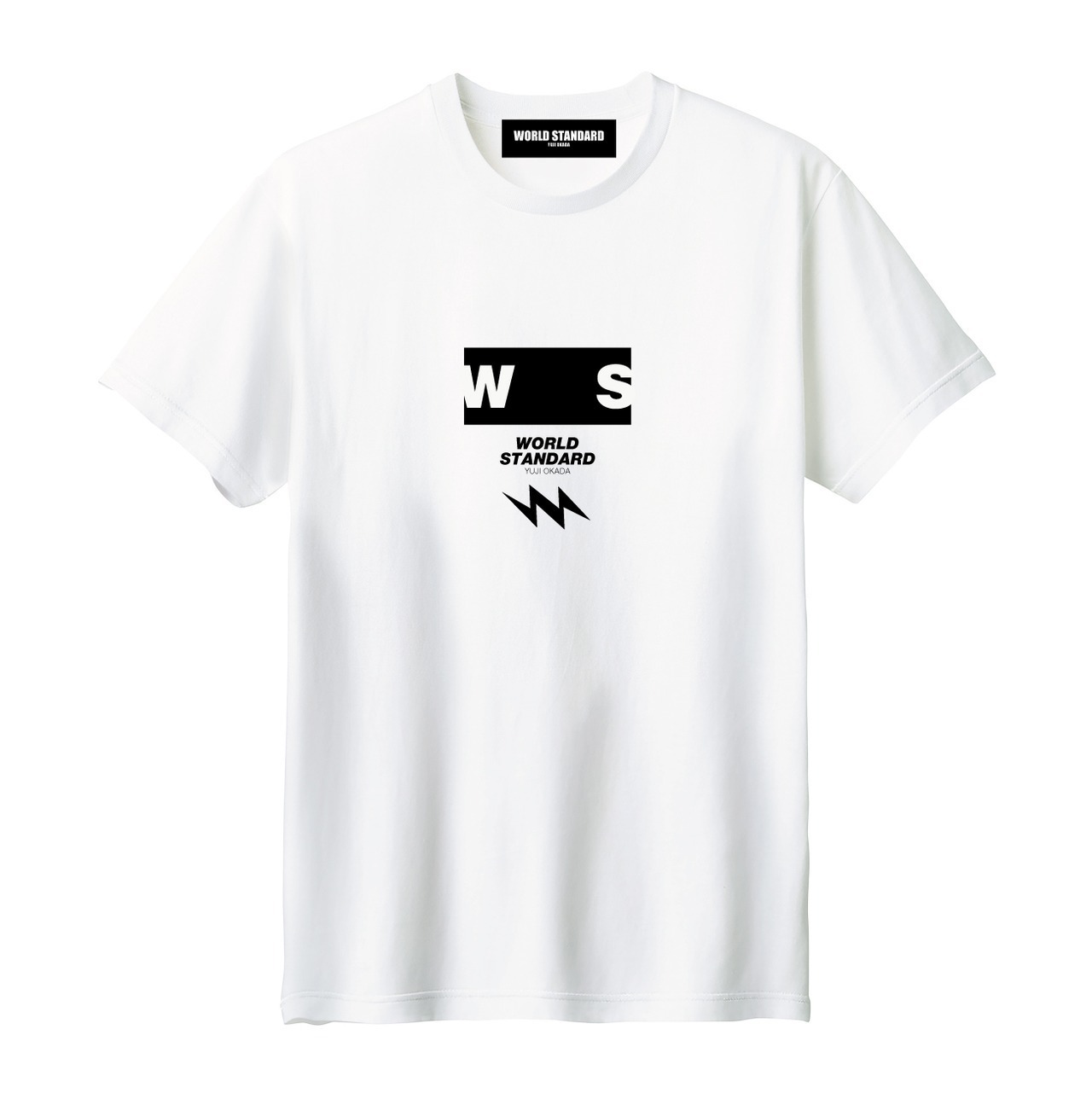 WORLD STANDARD/クルーネックプリントTシャツ/WSHT-036