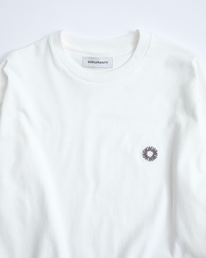 [999HUMANITY] EVERYDAY LOGO LONG SLEEVE (OFF WHITE) 正規品  韓国 ブランド 韓国ファッション 韓国代行 999 ヒューマニティ HUMANITY 日本 店舗