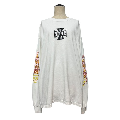Vintage West Coast Choppers Skull Longsleeve Tee