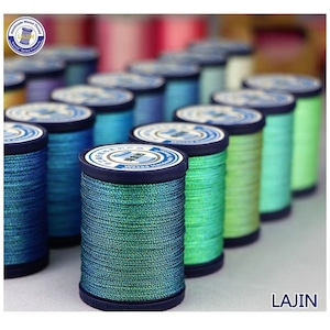 アクセサリー用糸　LAJIN  Huancai  ポリエステル撚り糸   0.50mm/70M巻