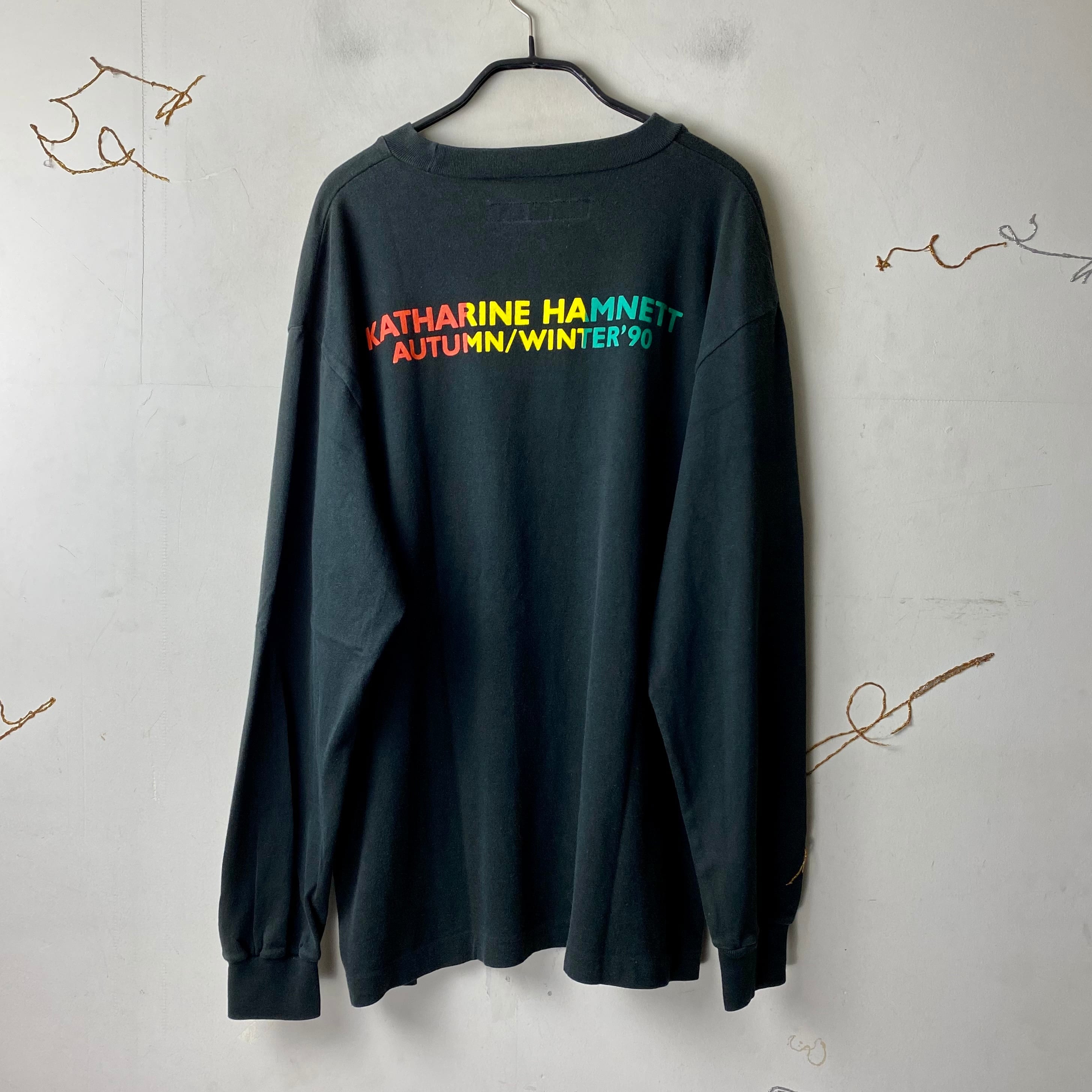 KATHARINE HAMNETT long sleeves cut and sewn | NOIR ONLINE