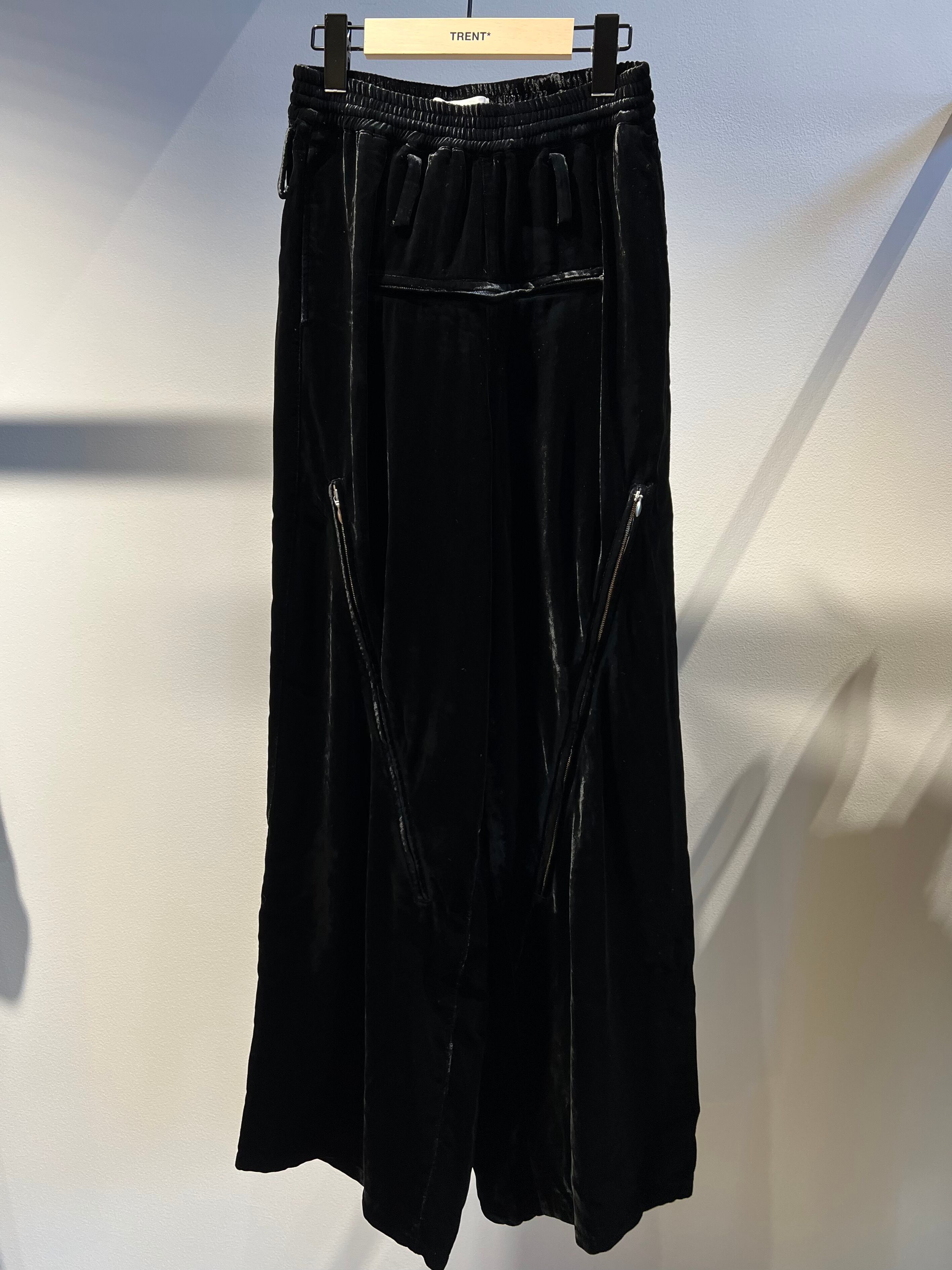 23AW】MASU エムエーエスユー / VELVET ZIPPER EASY PANTS | TRENT
