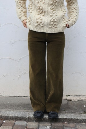 corduroy pants - made in West Germany