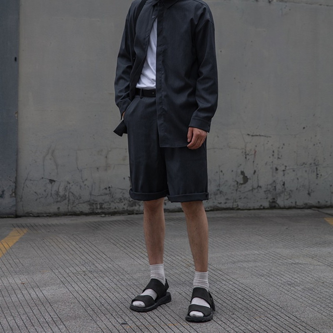 フロントフライベーシックシャツ　970