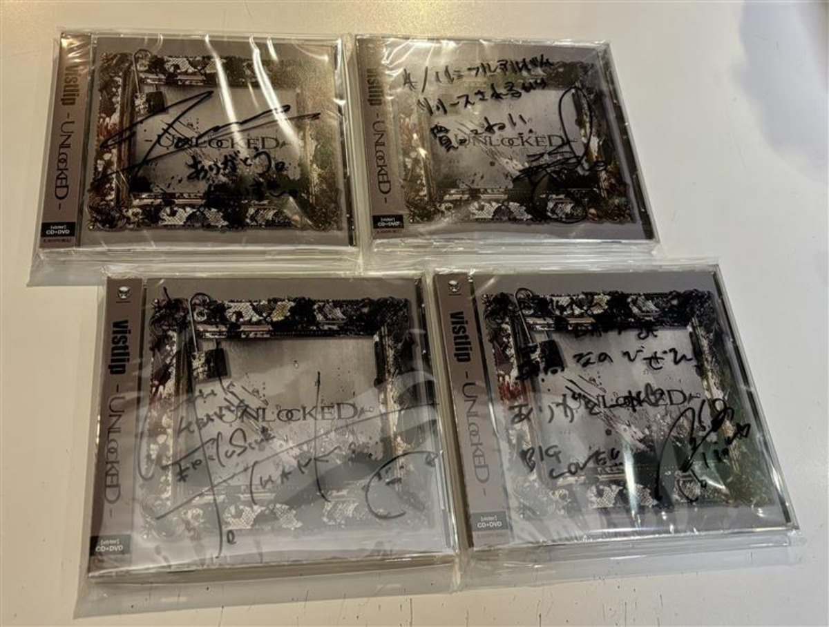 2026.01.07 vistlip / UNLOCKED【vister】【メンバーサイン入り 