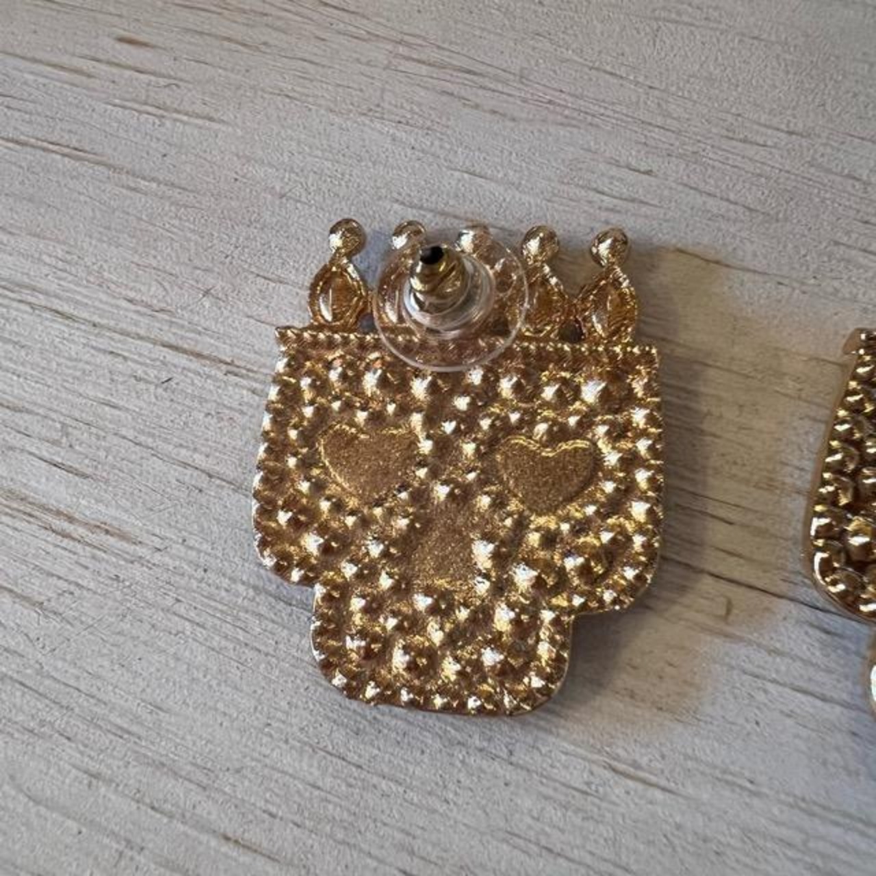 TOPANGA Jewelry　KINGガイコツピアス