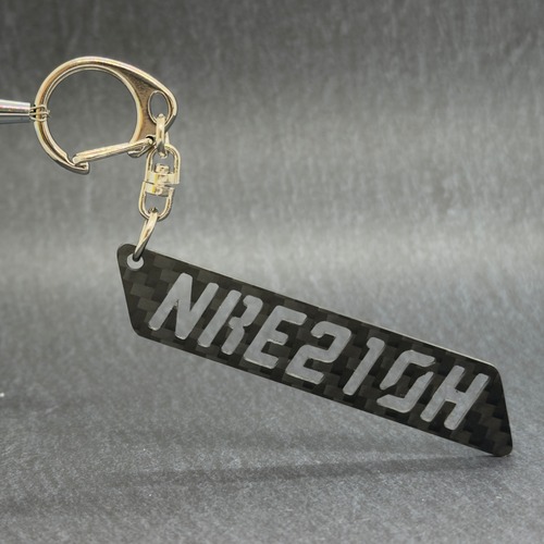 ドライカーボン 型式 キーホルダー NRE210H/NRE214H/ZWE211H/ZWE213H/ZWE219H/MZEA12H カローラスポーツ トヨタ