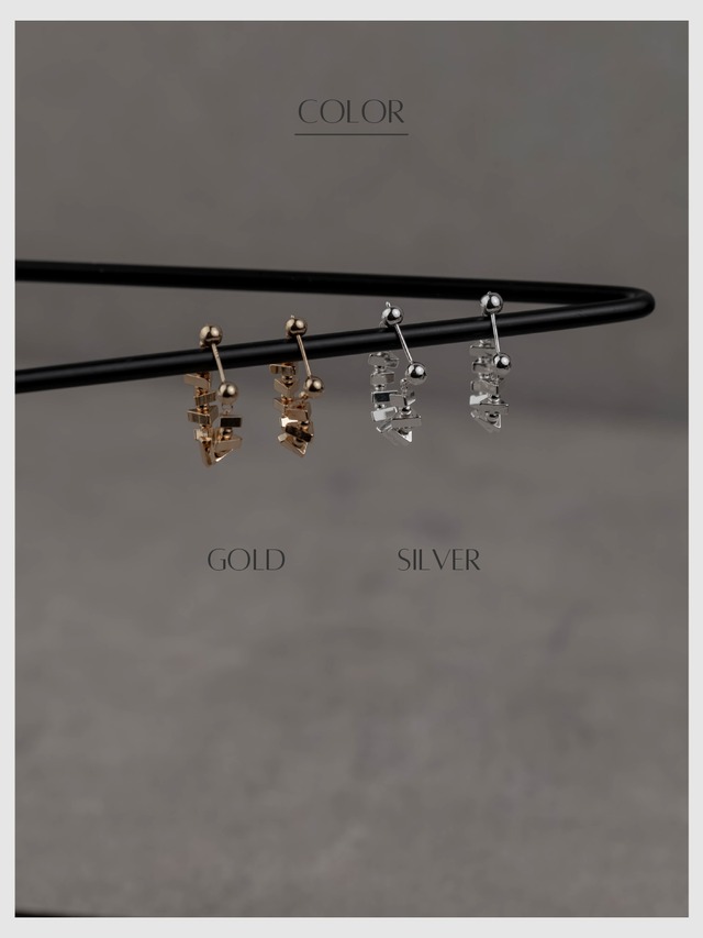 Hoop pierce -Gold/Silver-