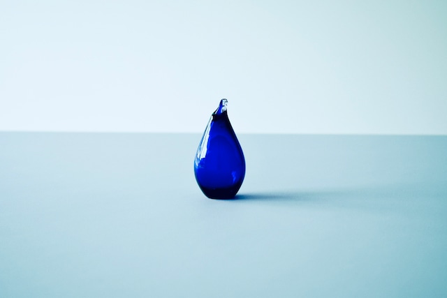 Orrefors Pear shaped Vase（Ingeborg Lundin）