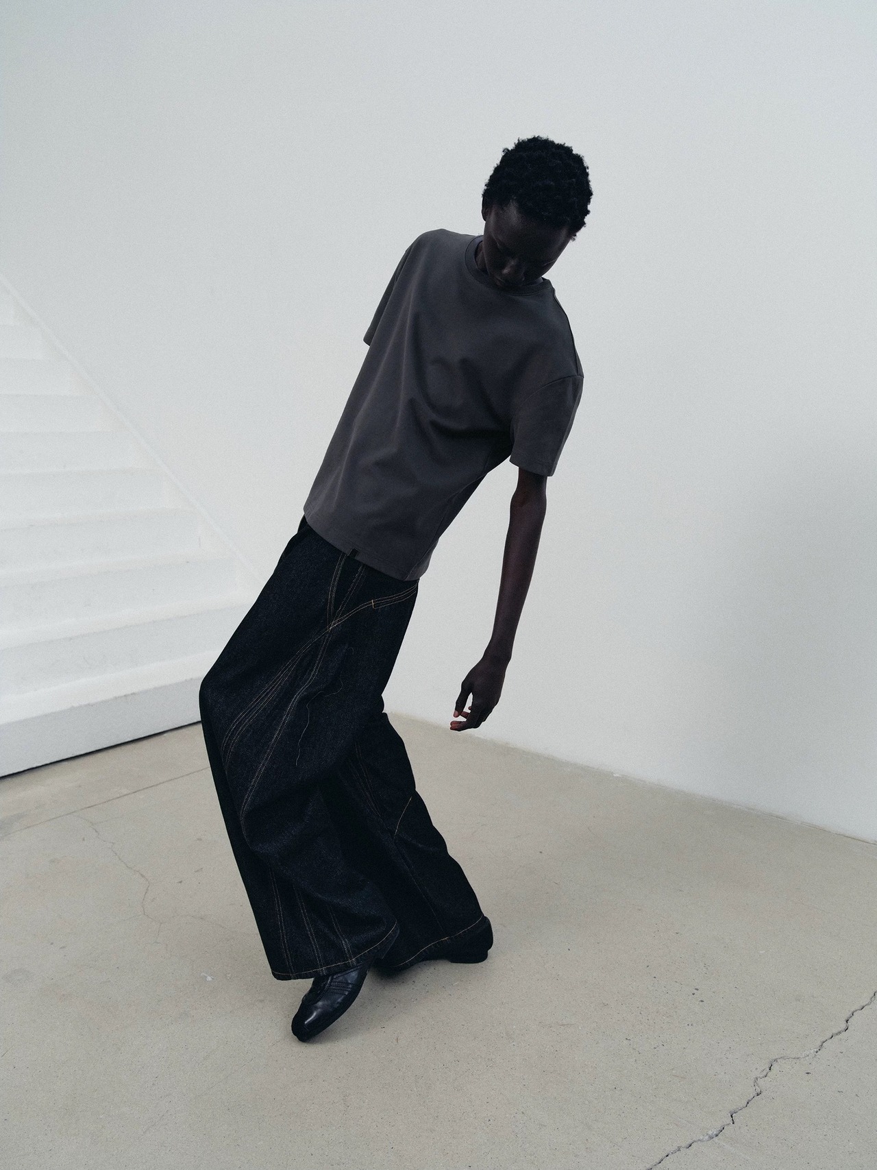 NOT UGLY Double-Sided Terry Shoulder Tee