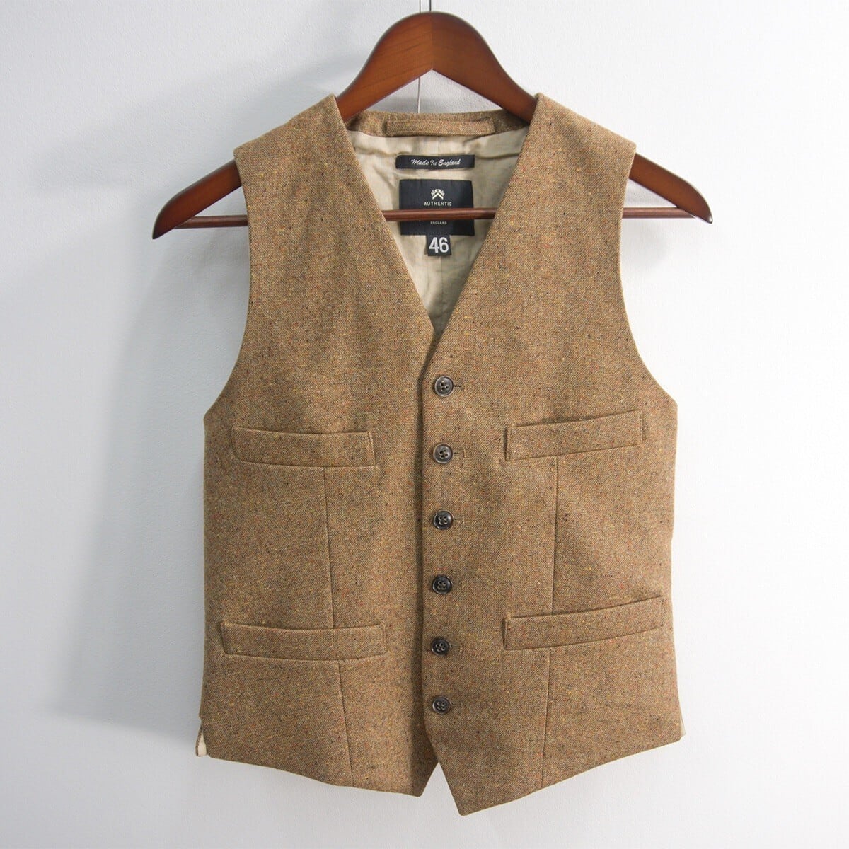 maatee & sons air age別注 極上リネンベスト A.I.R.AGE別注】MAATEE＆SONS【極上 リネンベスト】F ネイビー
