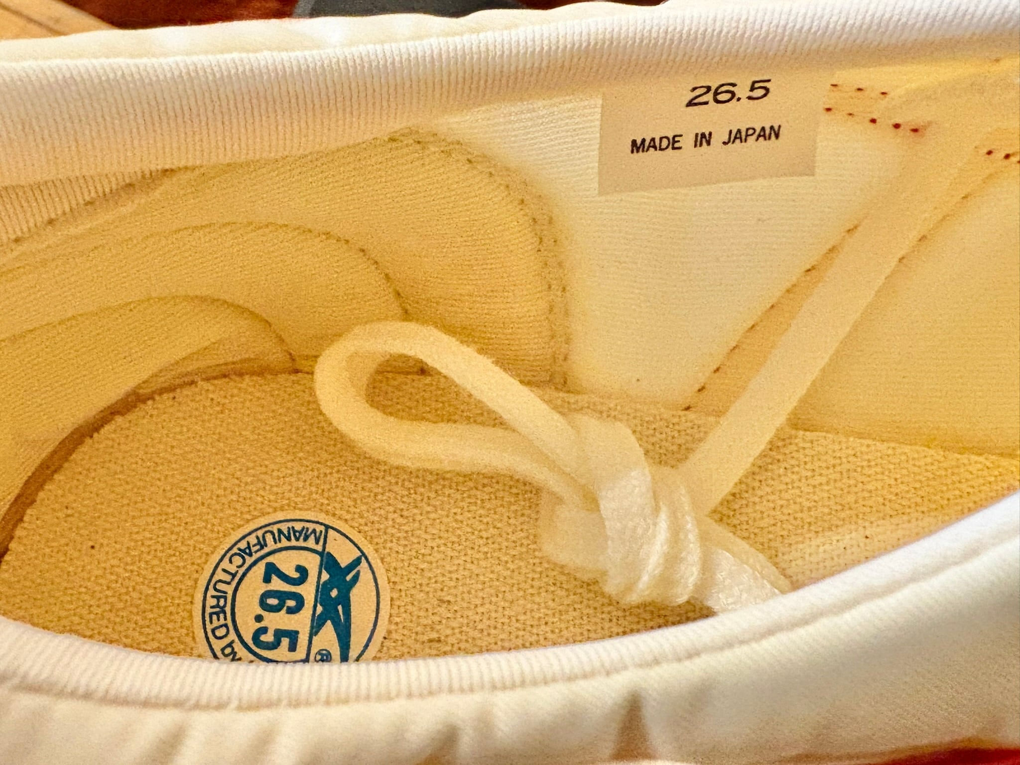 ASICS TIGER（アシックス タイガー） マラソン310 白/赤 26.5cm 90s