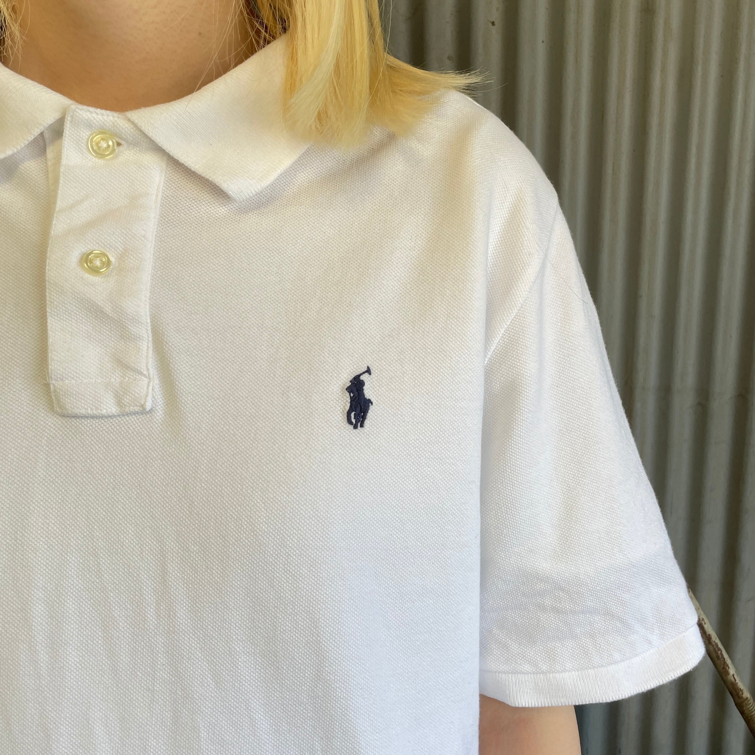 Polo Ralph Lauren ラルフローレン 鹿の子 ポロシャツ メンズM相当