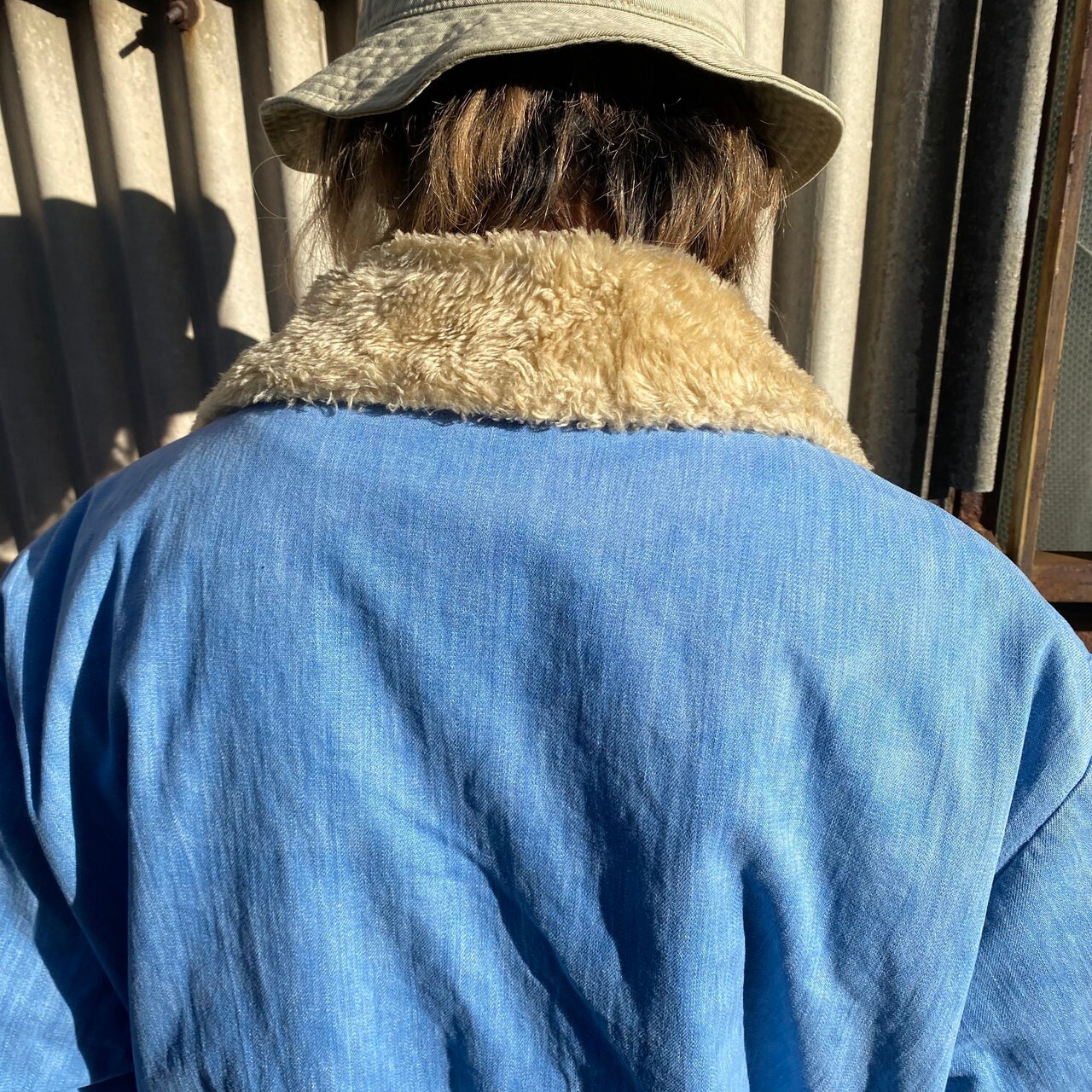 ビッグサイズ 70年代 OUTERWEAR from Sears シアーズ ボアカラー 