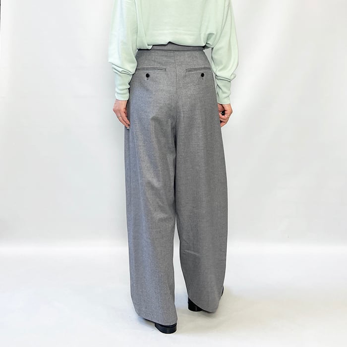 SACRA サクラ SUPER FINE FLANNEL PANTS 125610112 2025秋冬新作 [送料