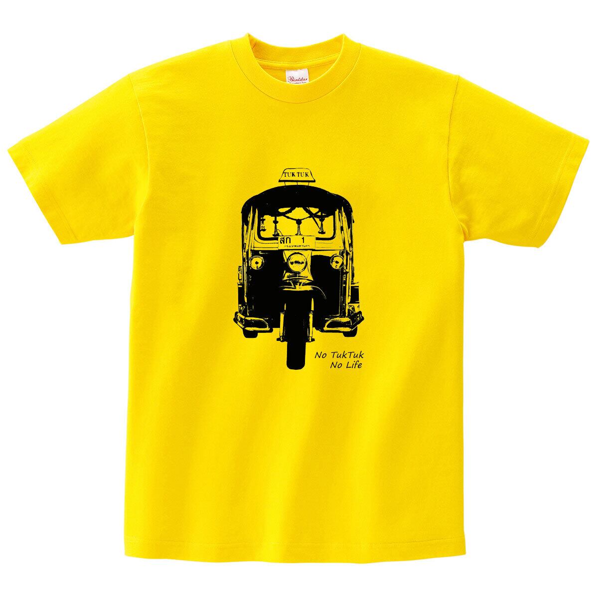 No TukTuk No Life ノートゥクトゥクノーライフ Tシャツ bk06 おもしろtシャツ タイランド