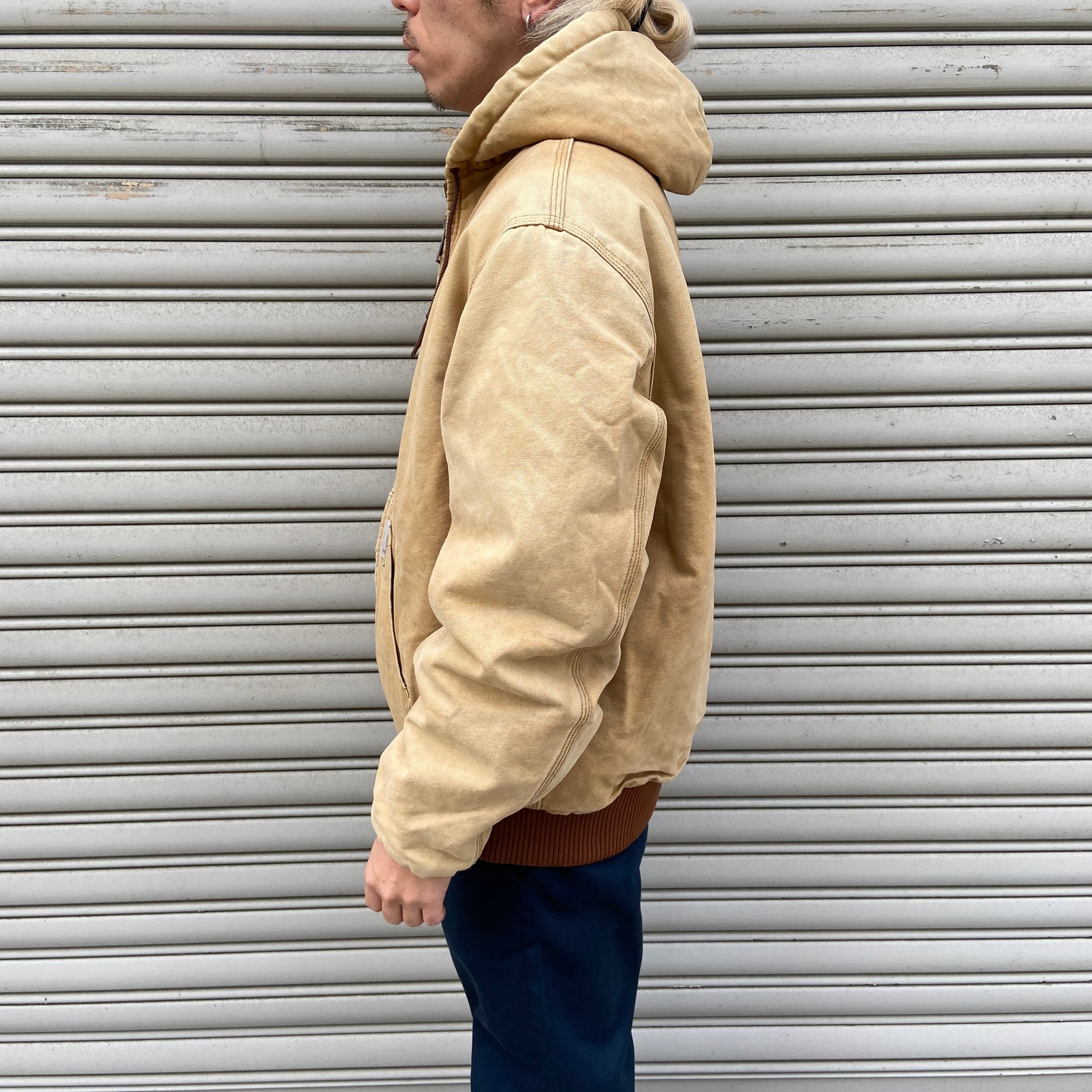 90〜00s USA製 Carhartt アクティブジャケット フェード ボロ carhartt カーハート アクティブジャケット フェード 90s 00s | 古着屋 Uan