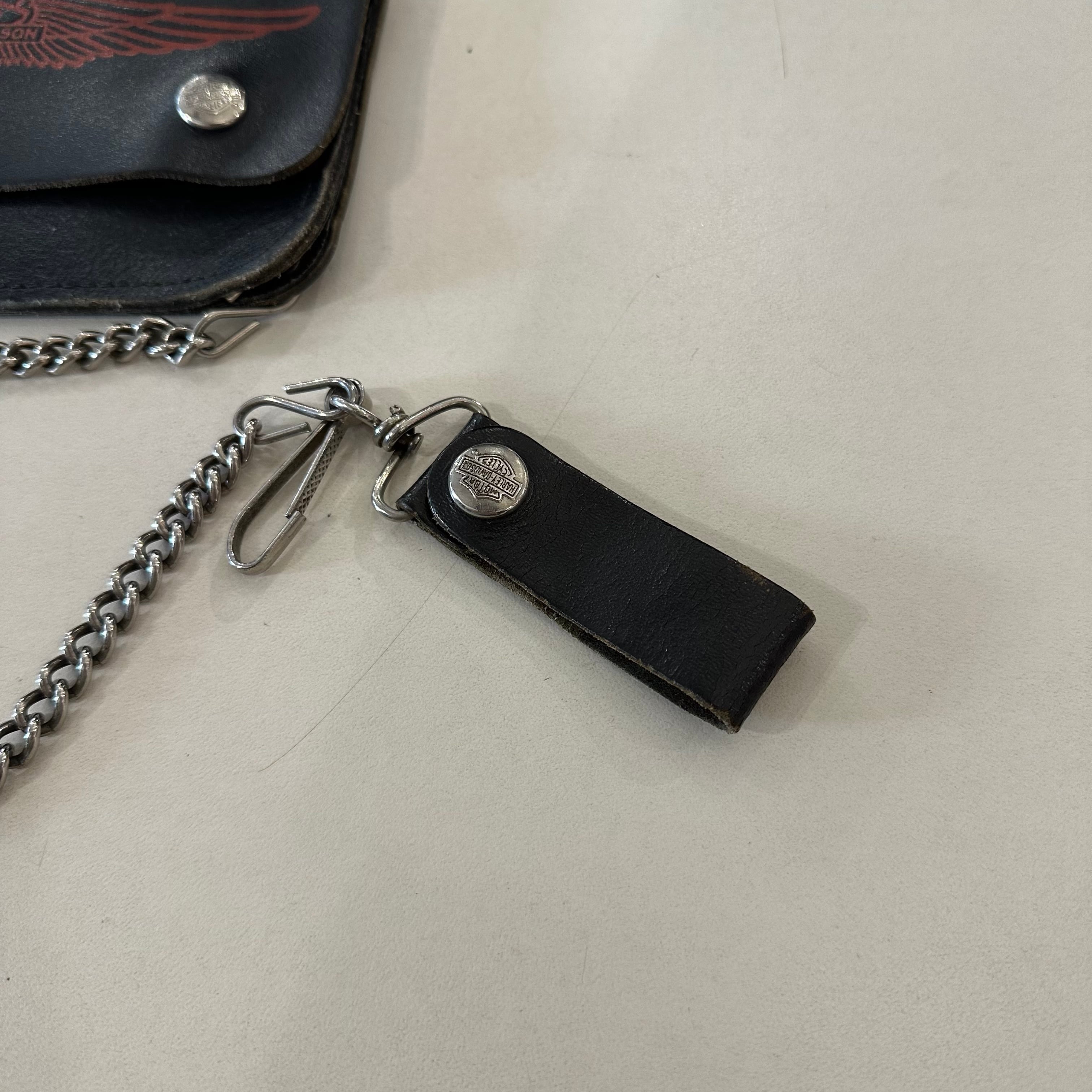 80s HARLEY DAVIDSON LEATHER WALLET | BerBerJin Yuhodo