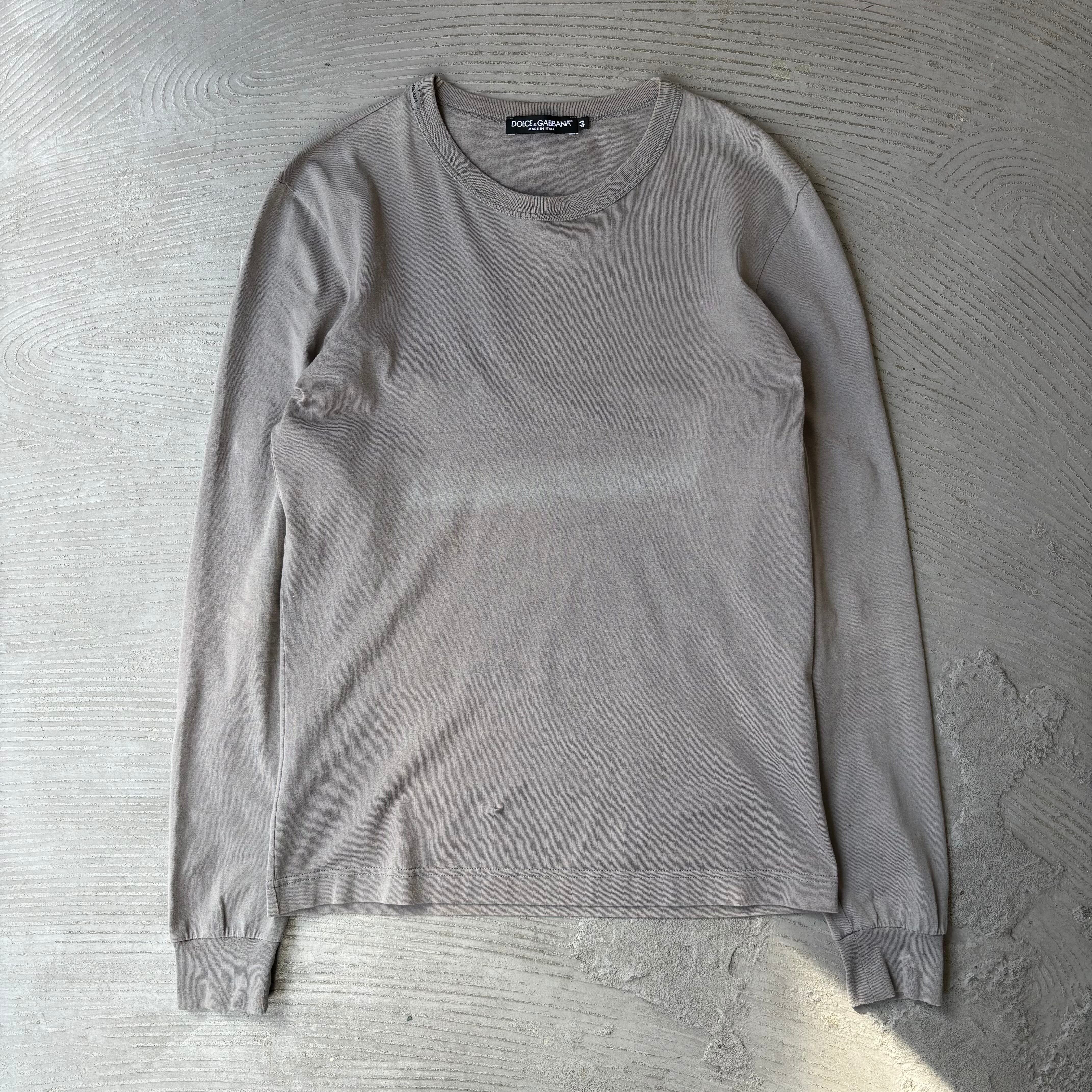 archive dolce&gabbana faded long sleeve