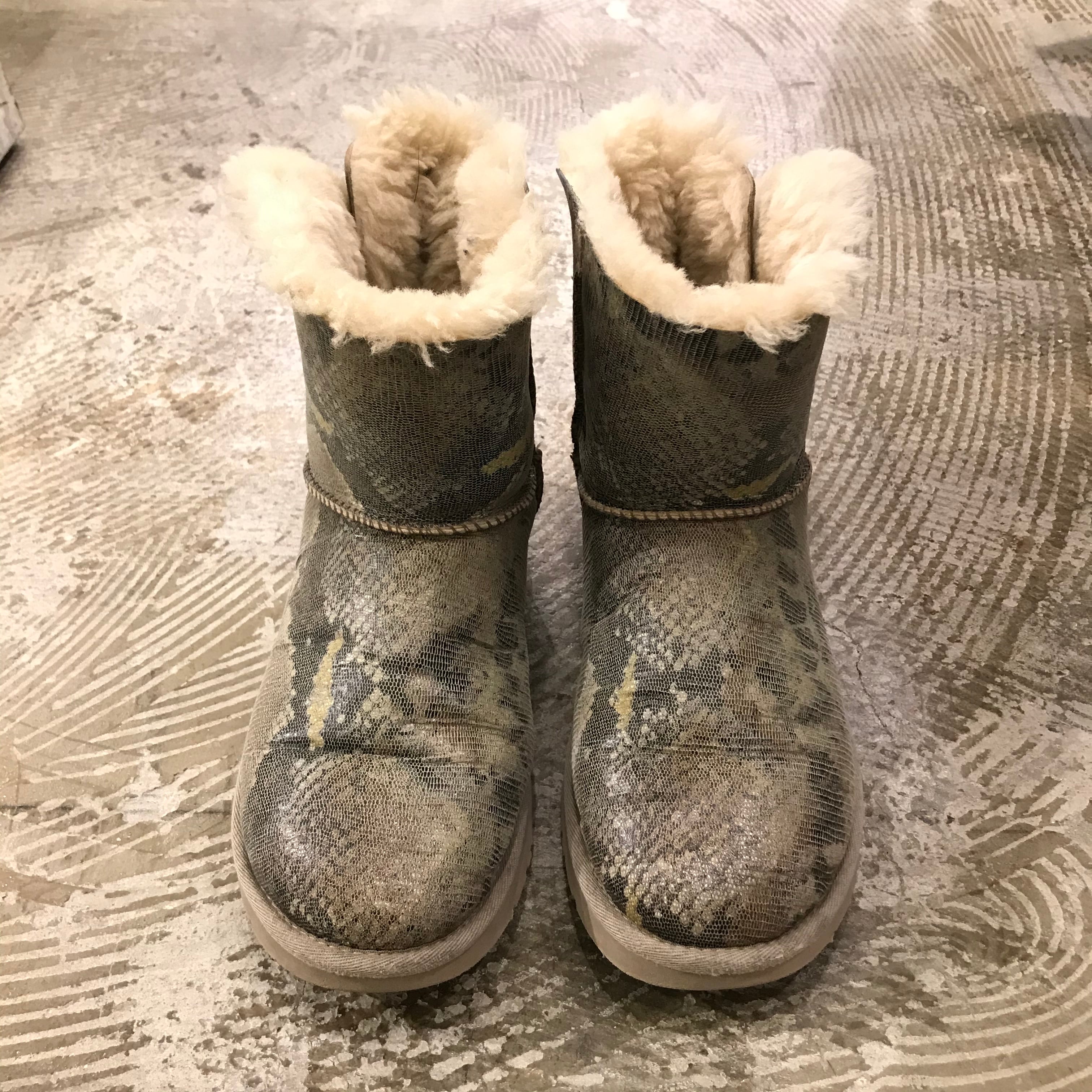 UGG ムートンブーツ パイソン柄 | hartwellspremium.com