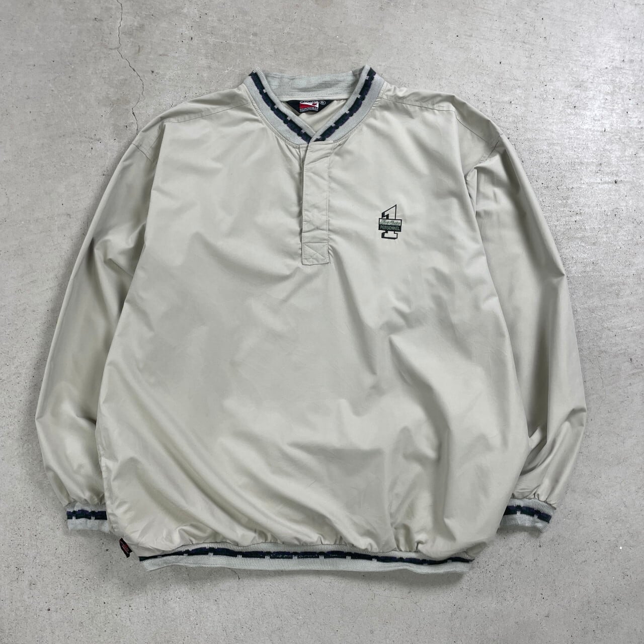 90s カナダ製 ウールジャケット ブルゾン ヴィンテージ古着 90年代 カナダ製 CANADA SPORTSWEAR プルオーバージャケット 企業ロゴ