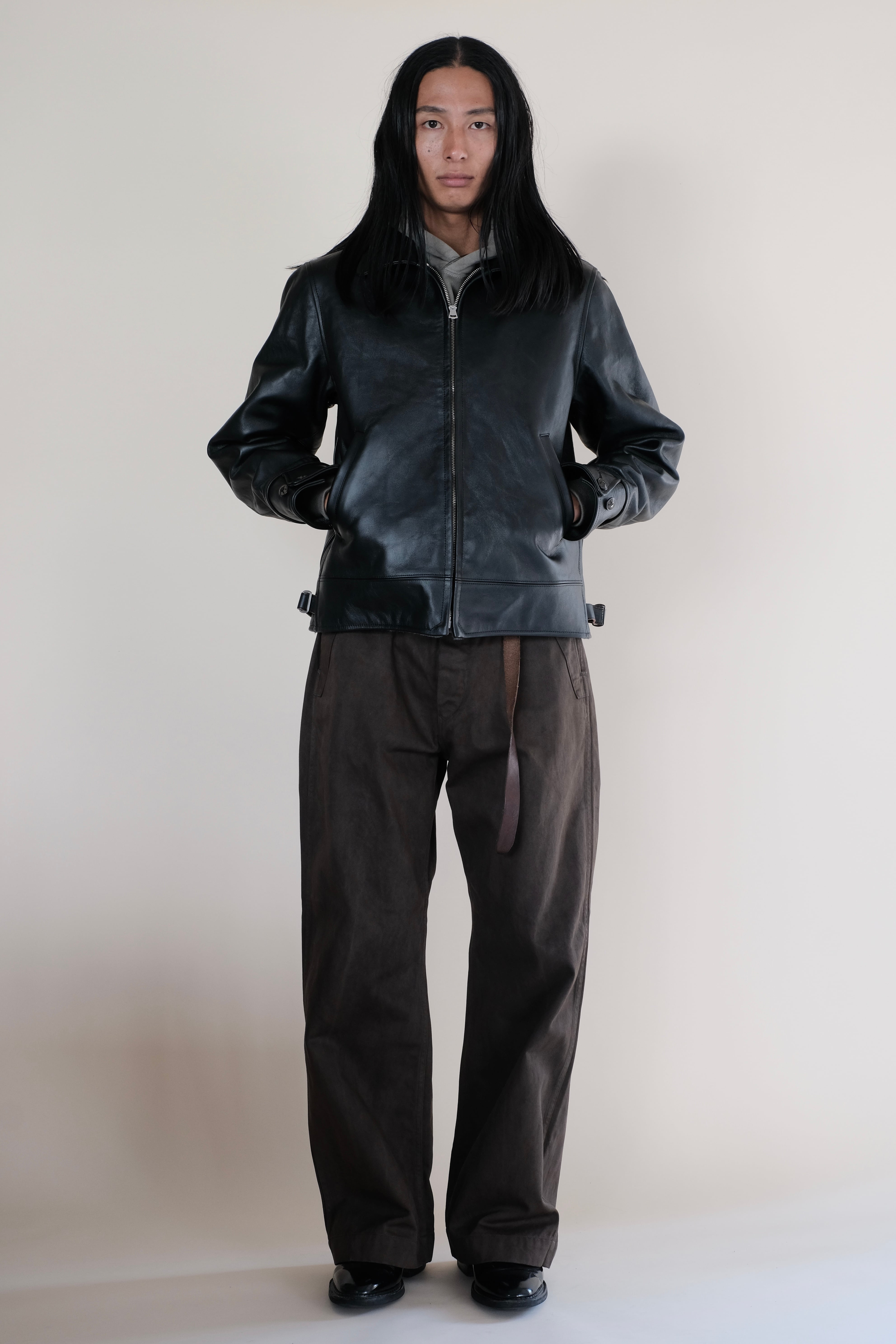 T.T / LOT.802 COSSACK LEATHER JACKET | LIVING