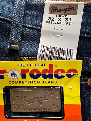 80's〜 Wrangler 13MWZ デニムパンツ DEADSTOCK 表記(32×31) USA製