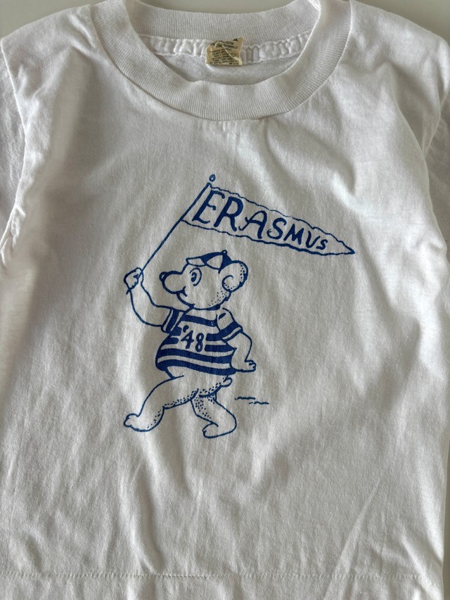 【3-4T相当・vintage】USA製　ERASMUS bear tee