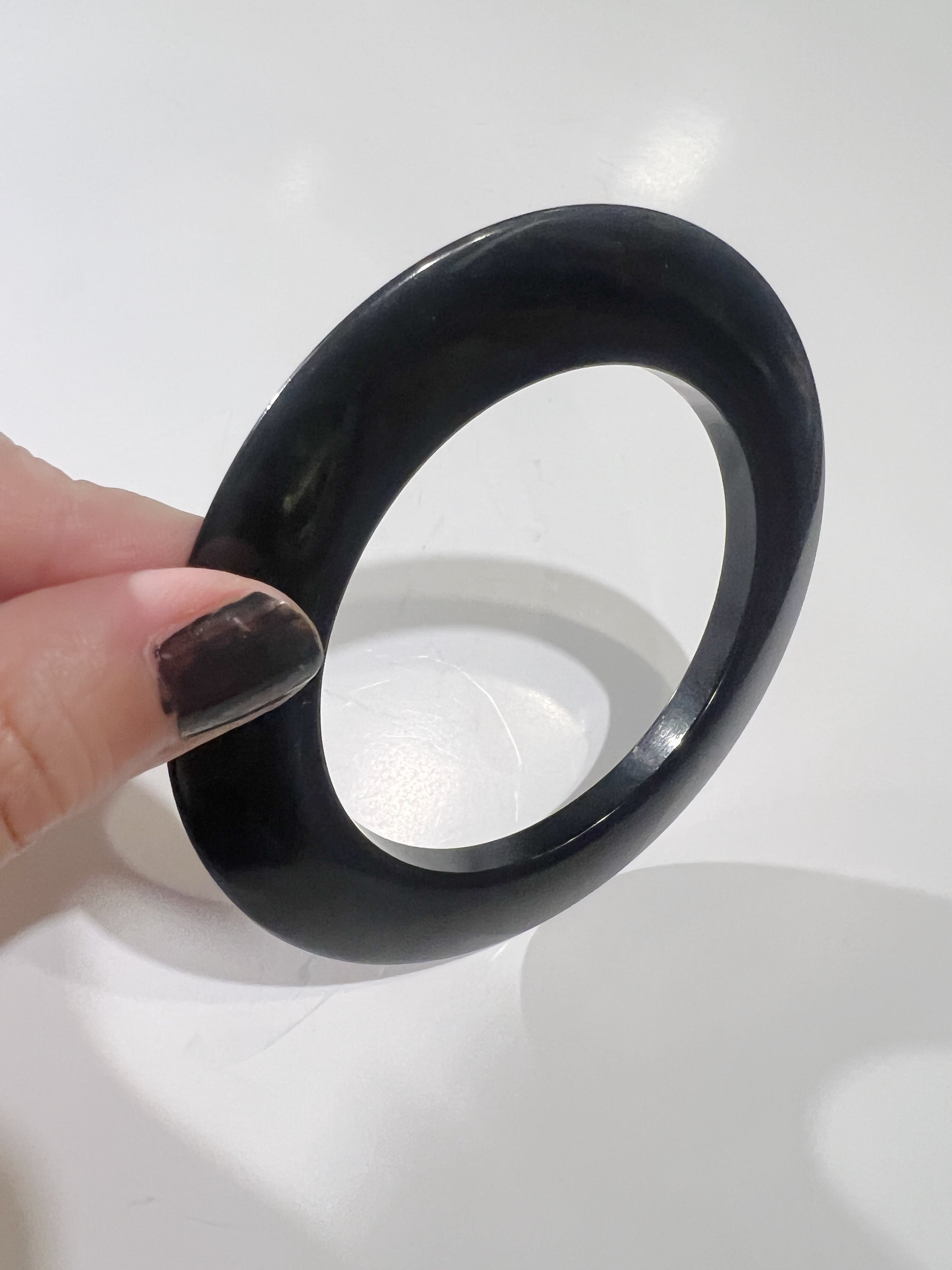 Vintage black bangle