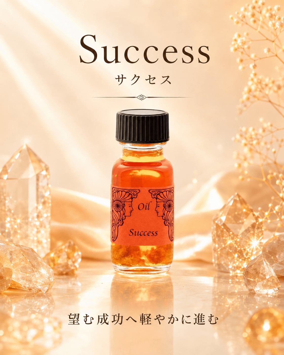 【エネルギーを高め望むゴールへ】メモリーオイル - サクセス (成功)
