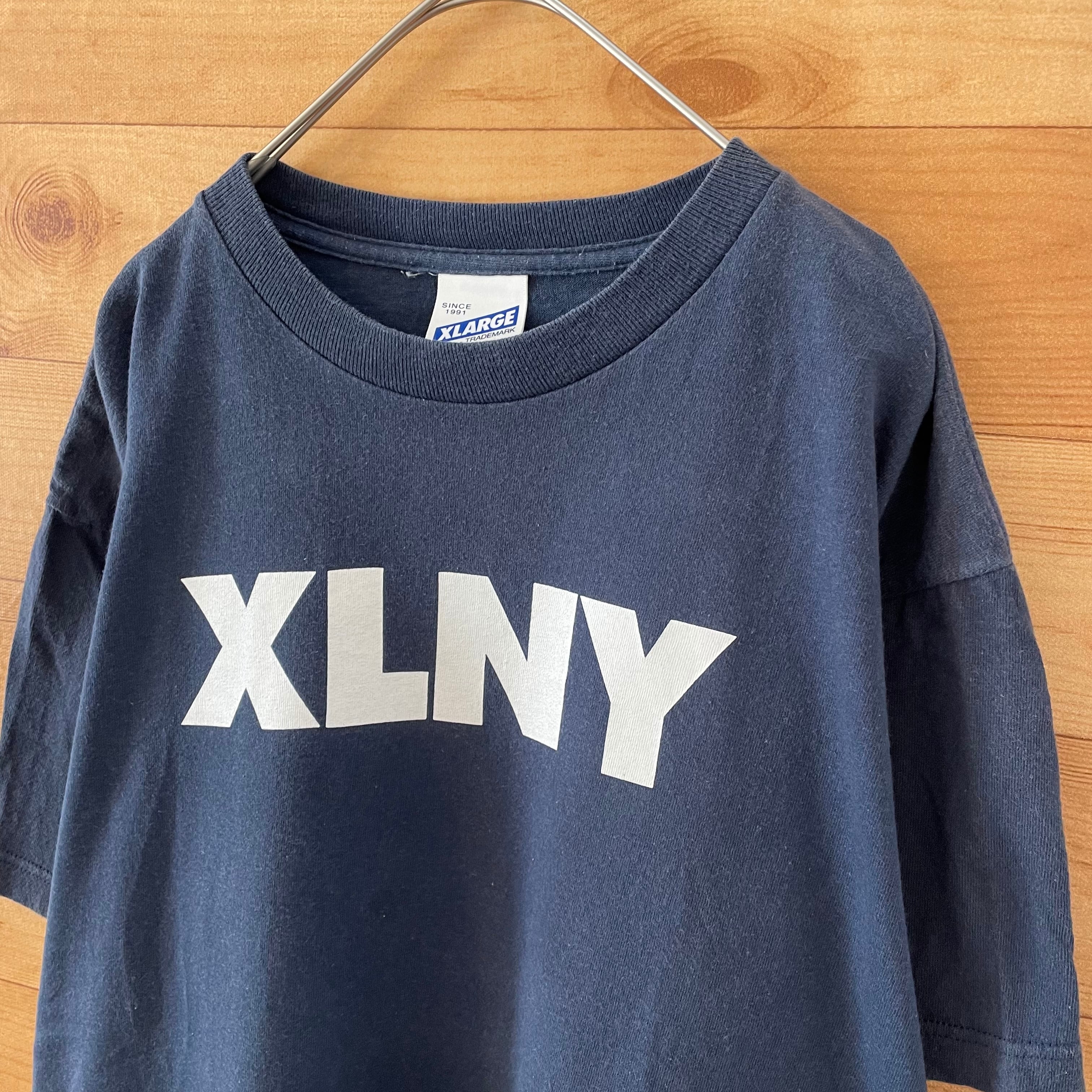 XLARGE】90s USA製 XLNY ロゴ Tシャツ Mサイズ エクストララージ US