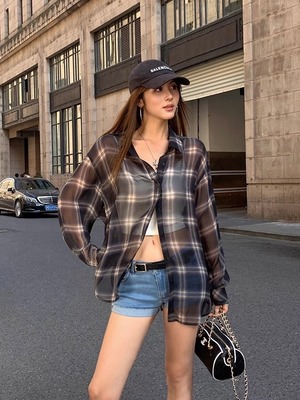 シアーフェードシャツ