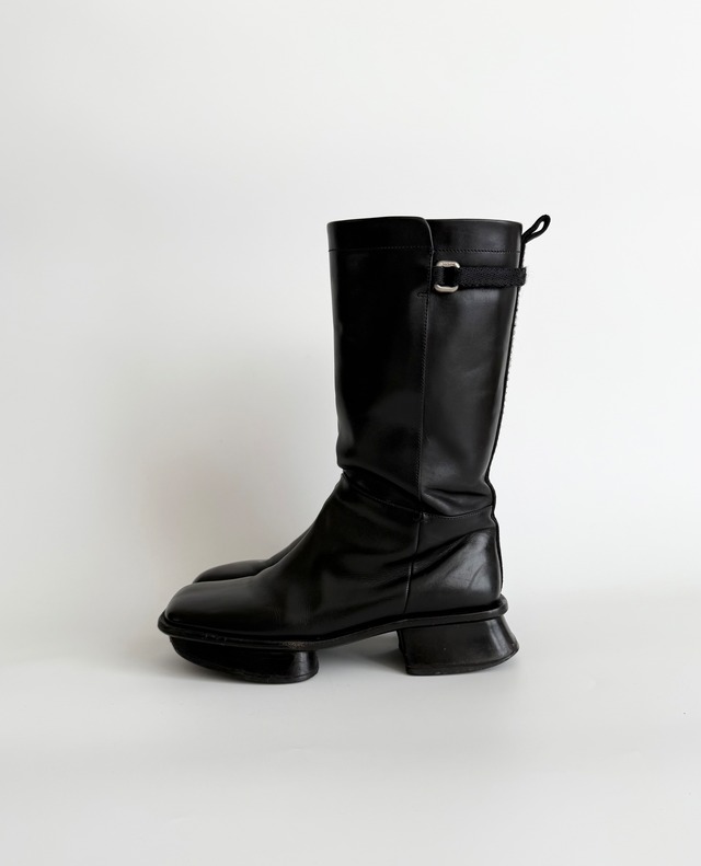 FW1999 PRADA WOMEN LEATHER BOOTS