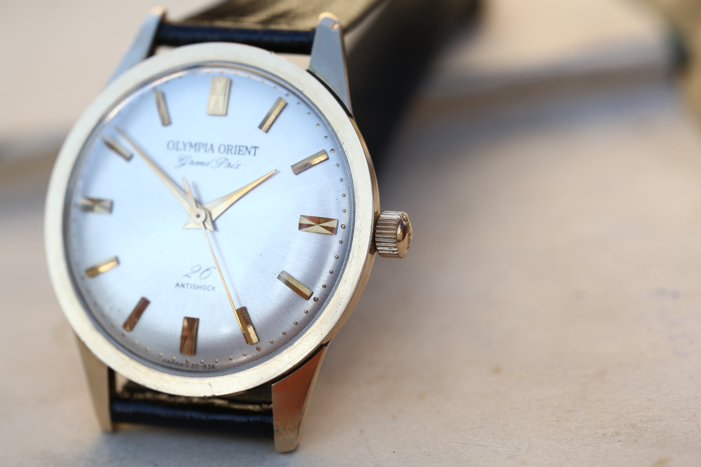 ORIENT】 1960's オリエント”オリンピア” グランプリ 金張り