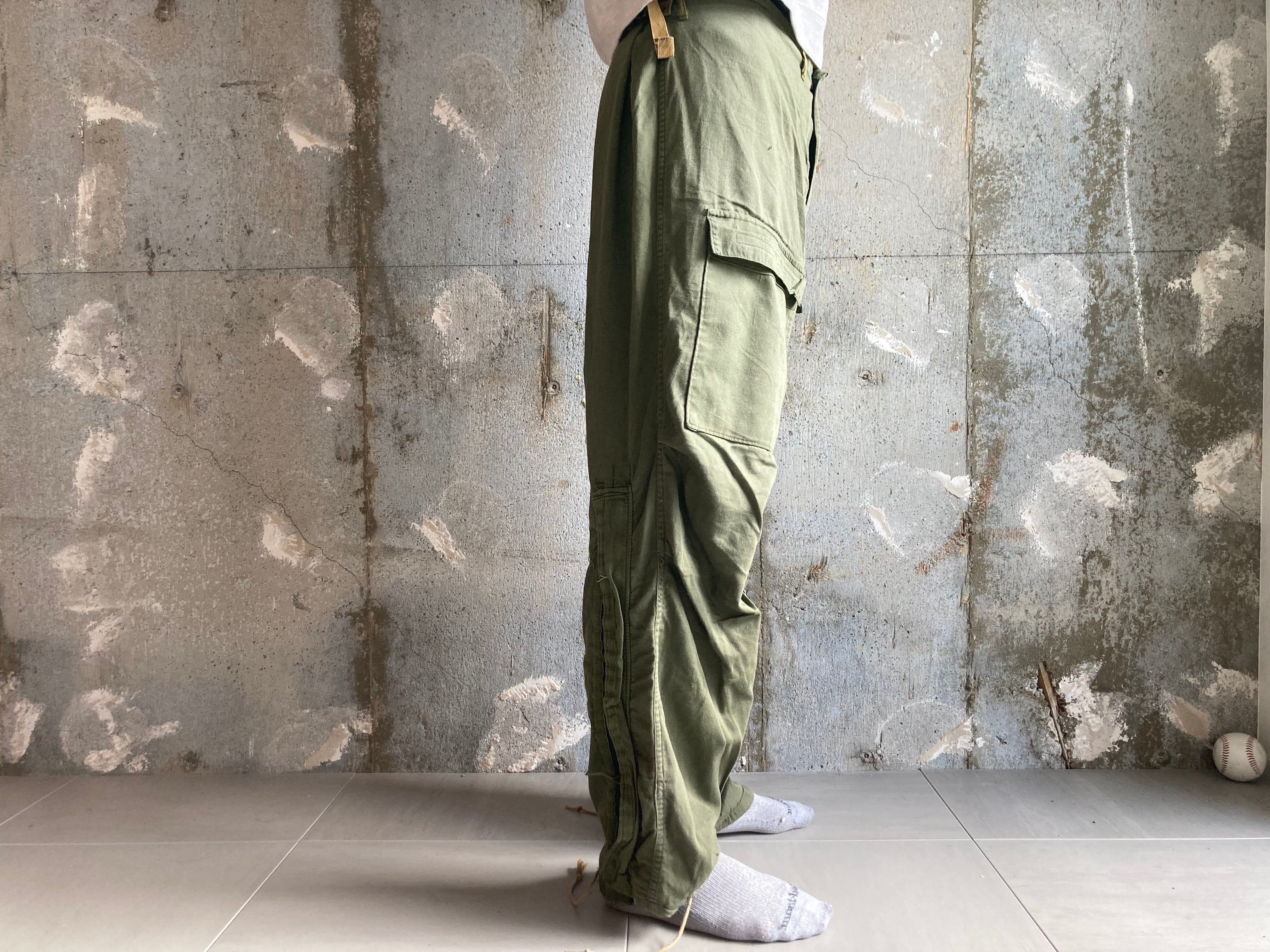 70s US army chemical protective pants オリーブ ミリタリー ケミカル
