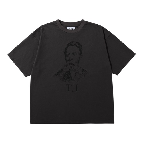 【ACY】HUNDRED TEE(L.BLACK)〈国内送料無料〉