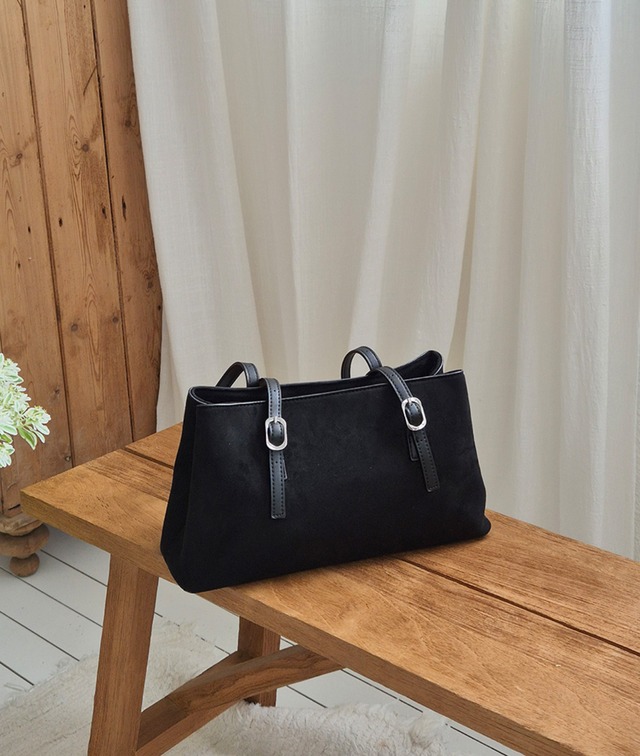 (即納) Fil. / Suede classic sholder bag 2color