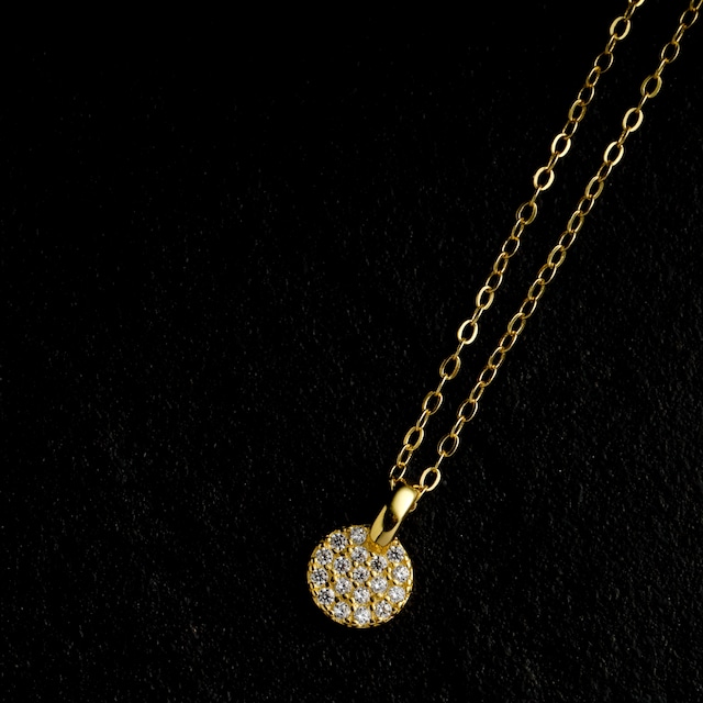 【Lamia】S925 zirconia ronda necklace  #nn10