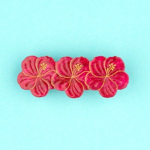 【Coucou Suzette The Flower Power collection - Hibiscus hair clip-】