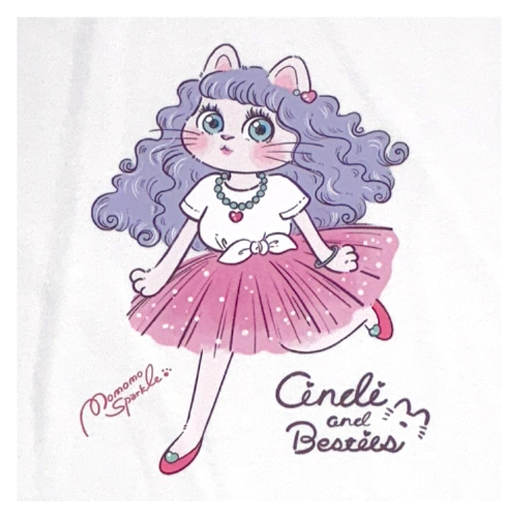 モモモスパークル Tシャツ おしゃれなシンディ | もんしゃみにおん