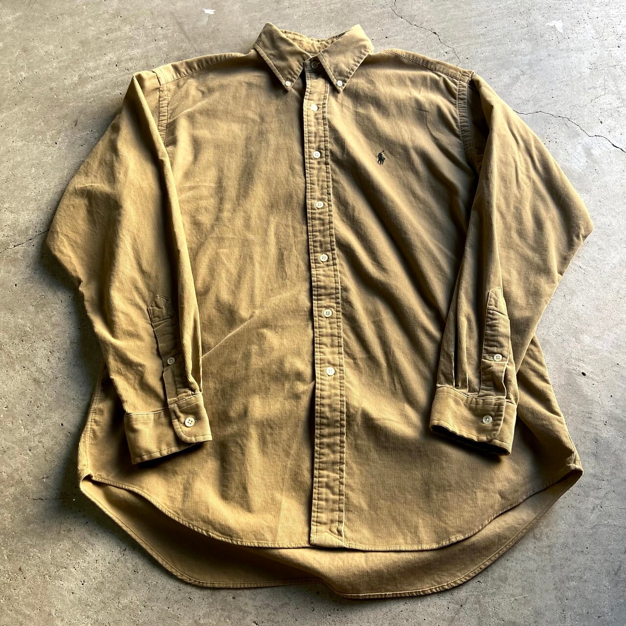 Ralph Lauren ラルフローレン 長袖 コーデュロイシャツ メンズl相当 古着 ボタンダウンシャツ ブラウン 茶 長袖シャツ Al2110 Cave 古着屋 公式 古着通販サイト Ralph Lauren ラルフローレン 長袖 コーデュロイシャツ メンズl相当 古着 ボタンダウンシャツ ブラウン 茶 長袖シャツ Al2110 Cave 古着屋 公式 古着通販サイト