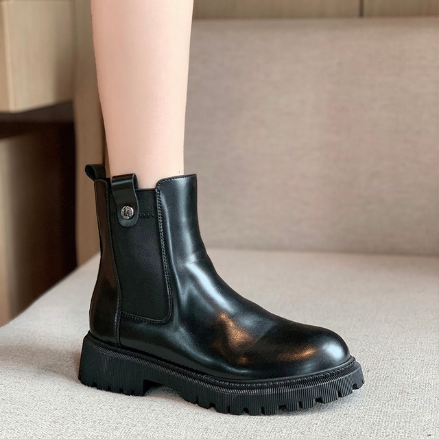 ブーツオータムブラック 靴 シューズ 秋物 部族の婦人靴57339480459