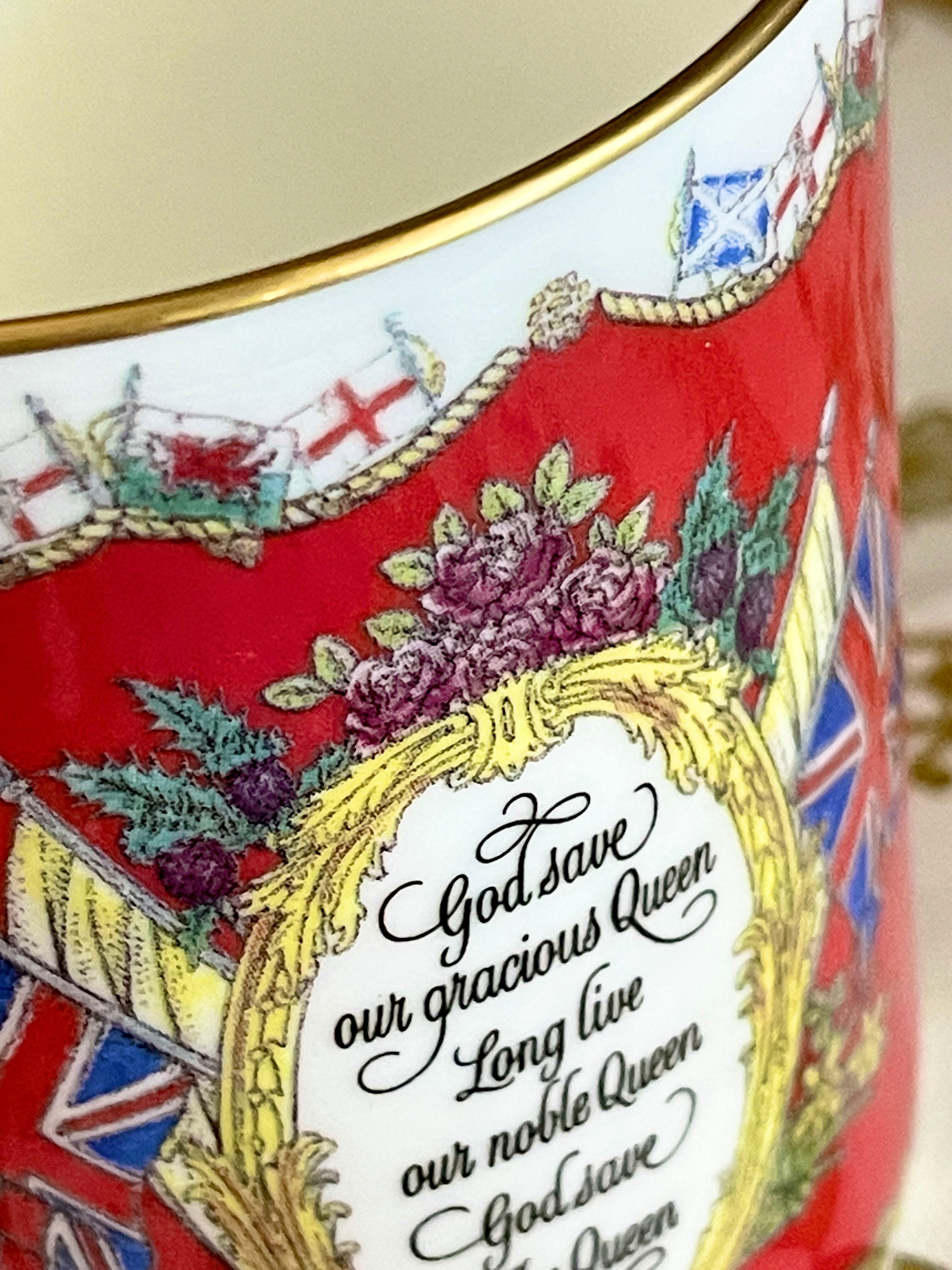 ◇在庫限り◇マグ◇エリザベス女王◇記念マグ◇ハルシオンデイズ◇英国